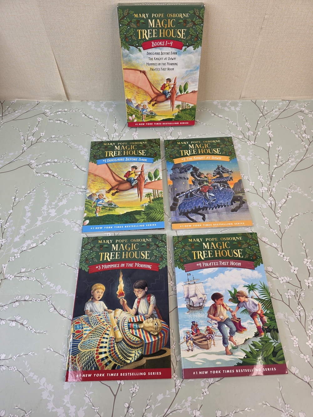 Magic Tree House Boxed Set by Mary Pope Osborne - Books 1-4